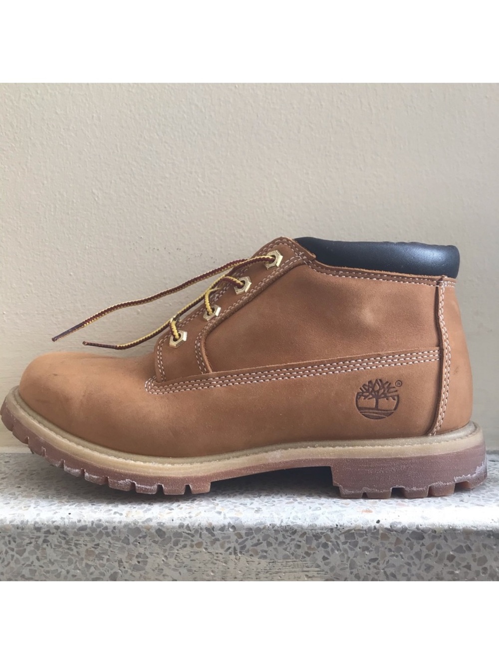 Timberland Wheat Brown Nubuck Women's Chukka Boot